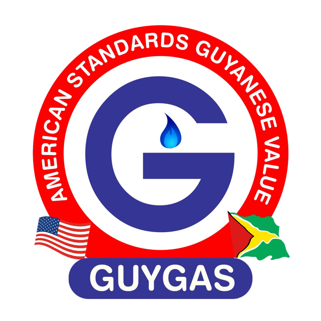 The registered GuyGas trademark: American Standards, Guyanese Value